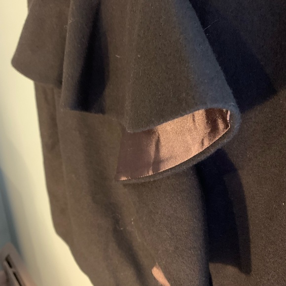 NWT MM Couture Black/Grey Ruffle front skirt - Picture 4 of 13